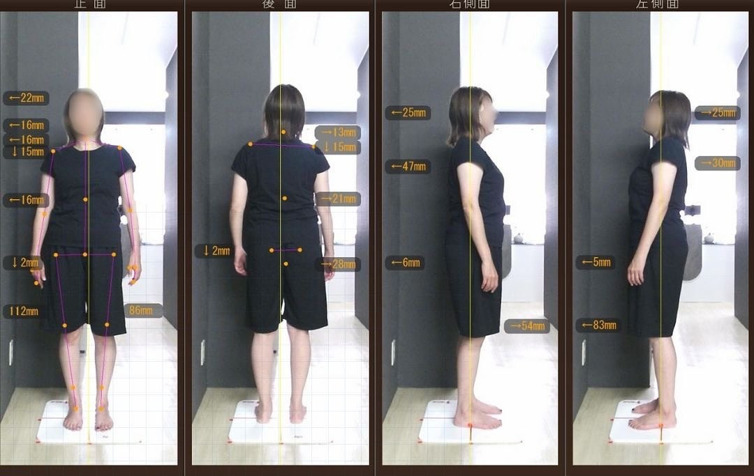 最新姿勢分析システム ピークアボディ