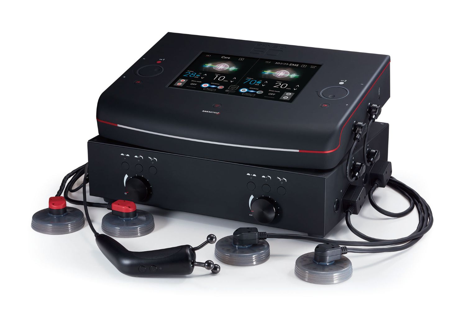 干渉電流型低周波治療器 フィジオ5D 製品画像